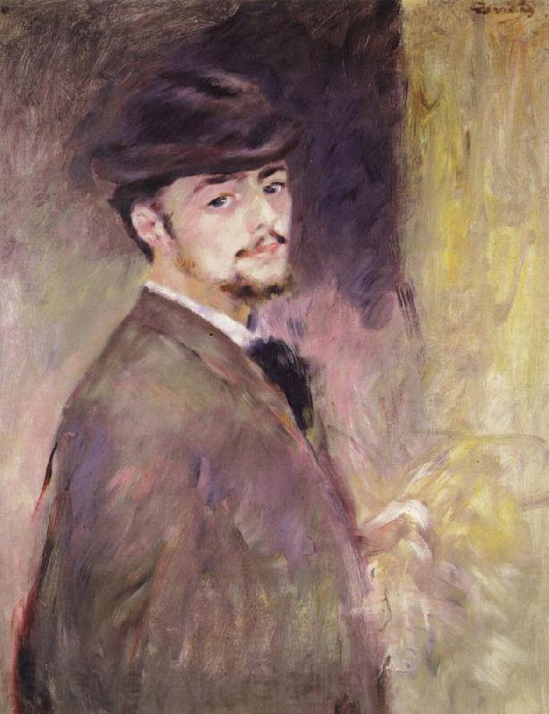 Pierre Renoir Self-Portrait at the Age of Thirty-five Norge oil painting art